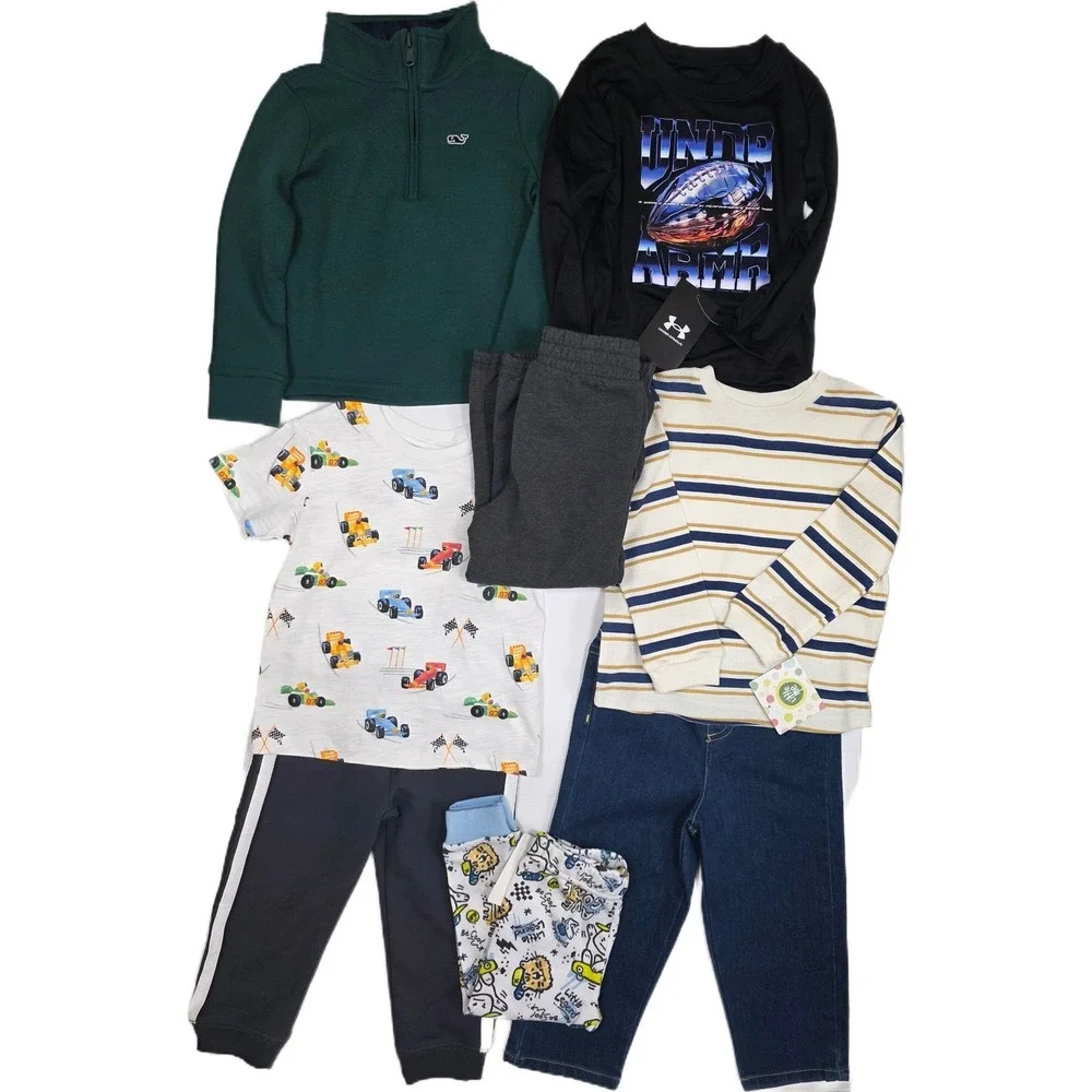 Toddler Boys 2T Lot 8pc Vineyard Vines Under Armour Splendid Little Me